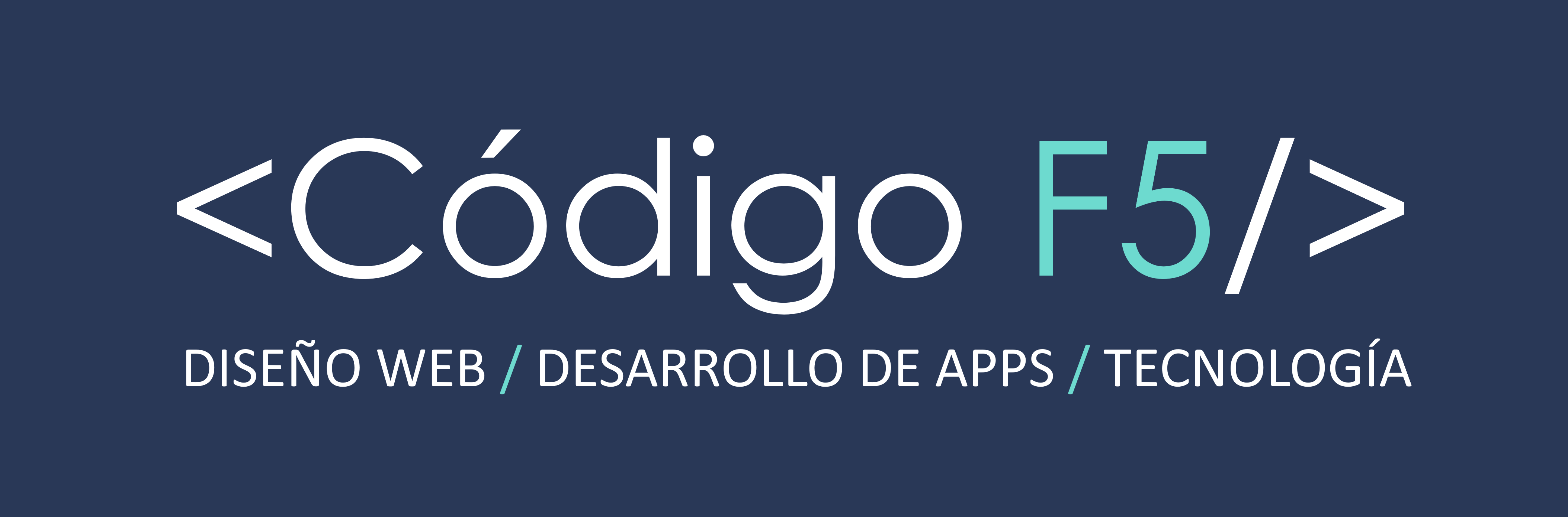 Código F5 | Apps móviles, diseño web y plataformas digitales